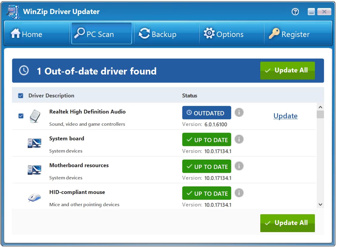 WinZip Driver Updater 5.42.2.10 instal the last version for mac