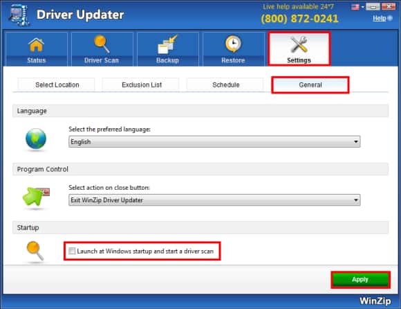WinZip Driver Updater 5.43.0.6 for windows instal