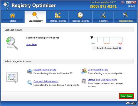 Winzip registry optimizer что это